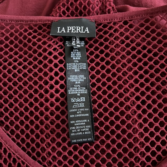 La Perla Calypso Embellished Mesh Bodysuit - Picture 3 of 9